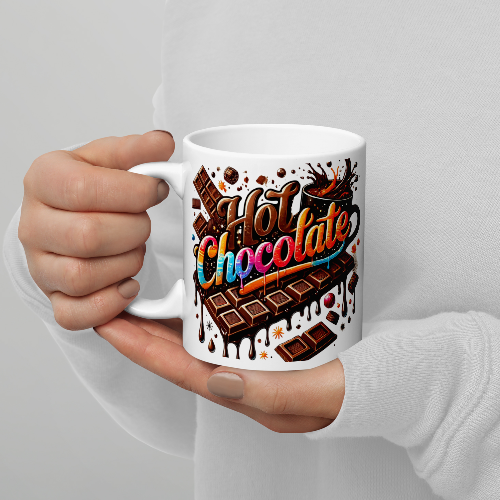 Hot Chocolate Design - 11oz White Mug