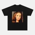 Funny Printed Design Oversized Crewneck T-Shirt