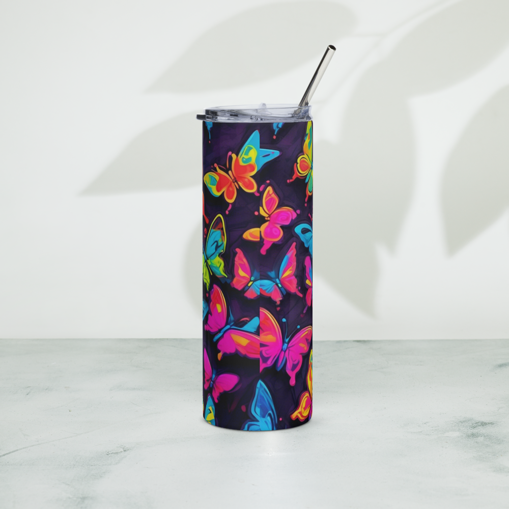 Butterfly Metal Tumbler