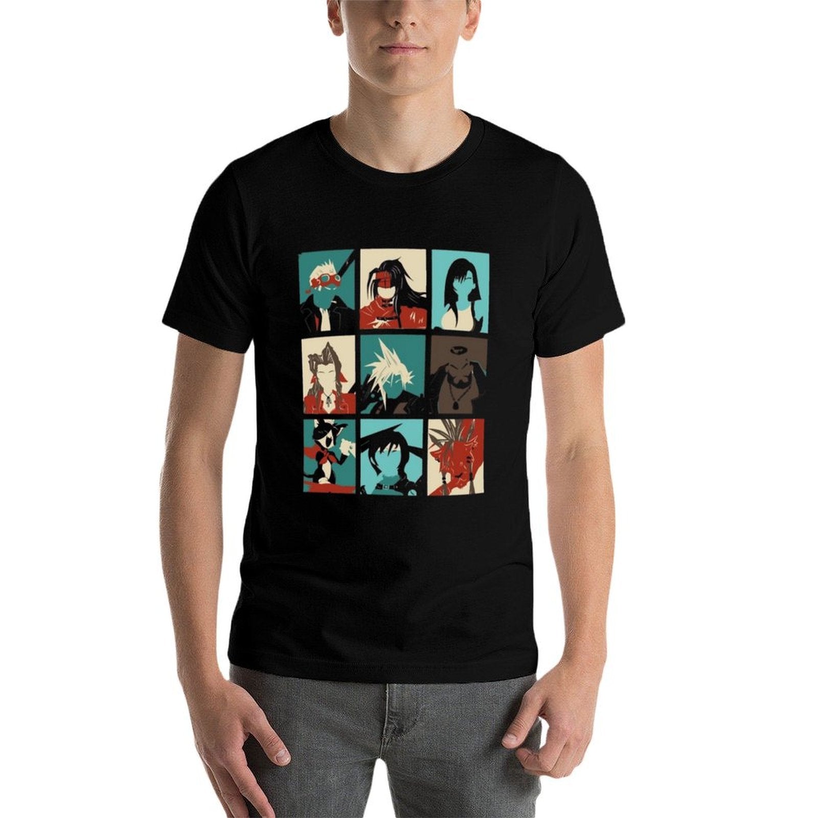 Fantasy Final Seven  Trendy Pattern T-Shirt