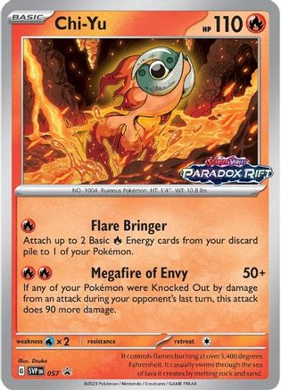 Chi-Yu (Prerelease) 057 - SV Scarlet & Violet Promo Cards Holofoil