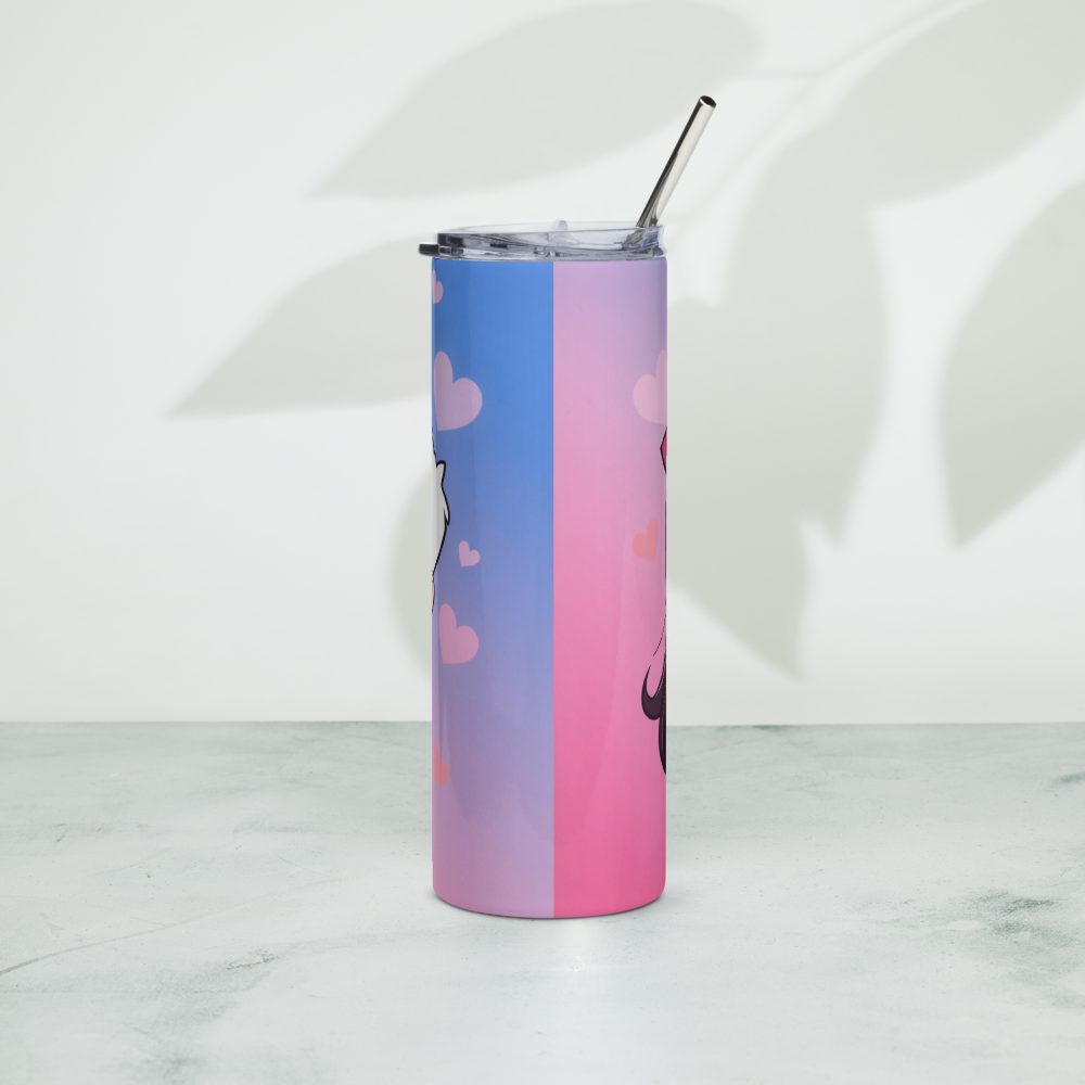 Valentine Couple Metal Tumbler
