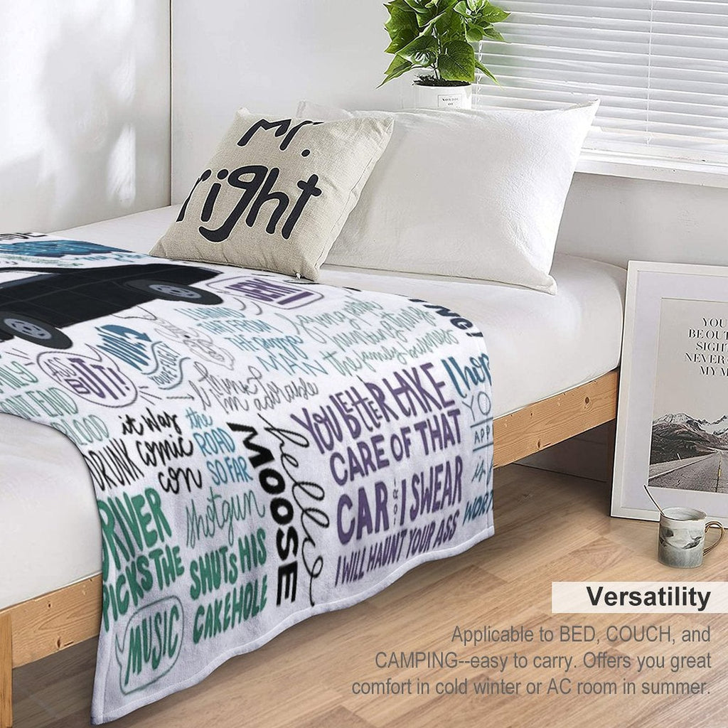 Supernatural Throw Blanket