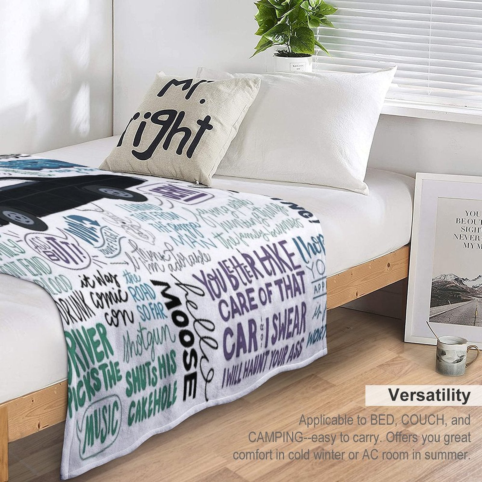 Supernatural Throw Blanket