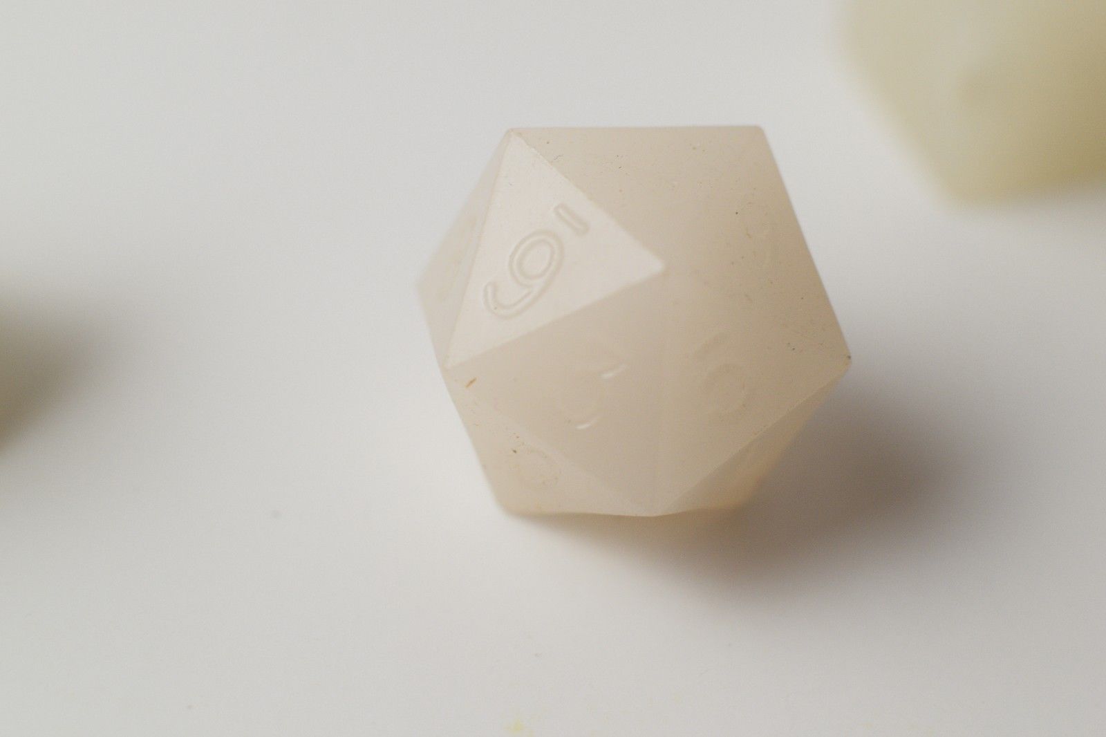 Vintage Ultra Rare Windmill Dice Poly Dice Set (5) RPG DnD Glows in the Dark