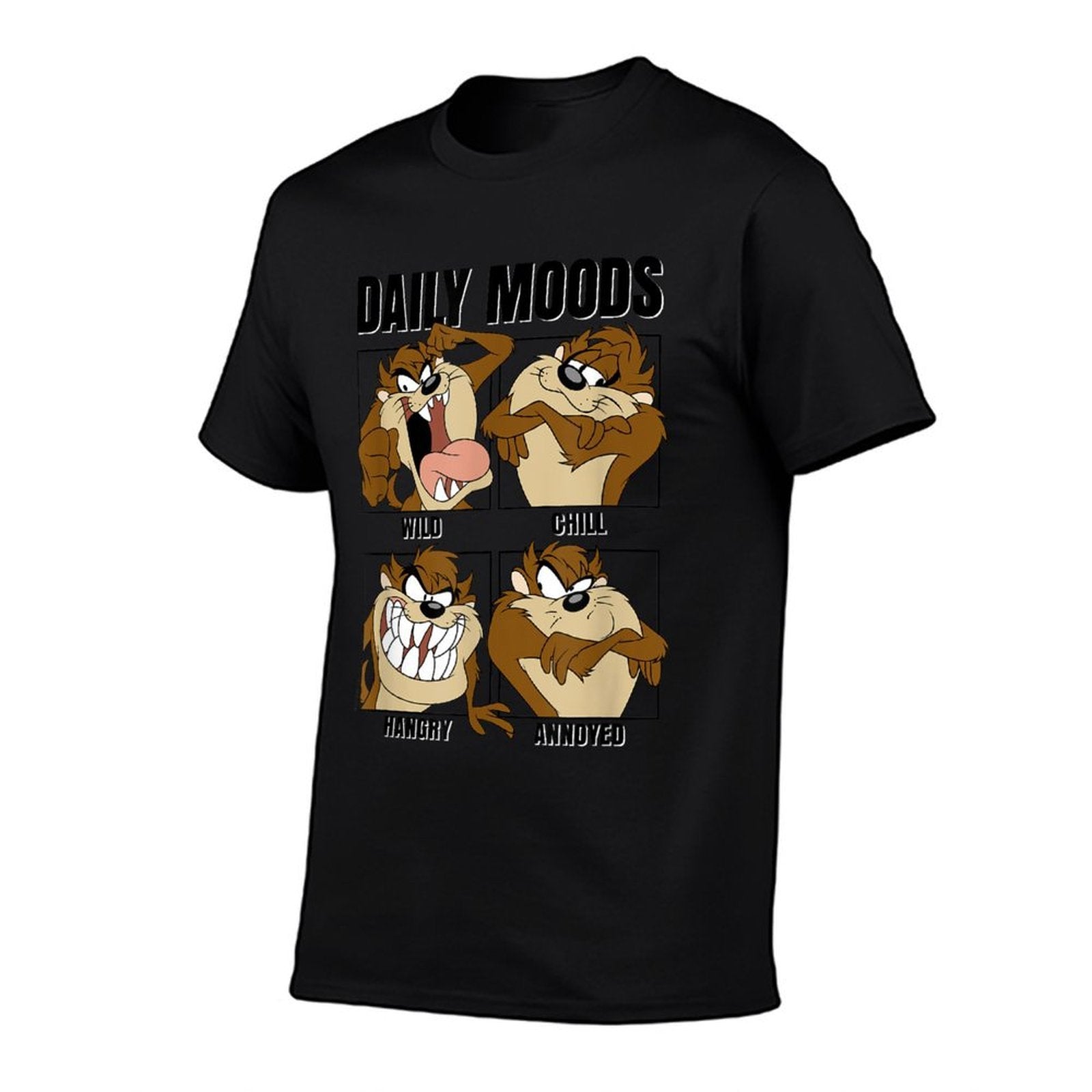Looney Tunes Tazmanian Devil Daily Moods Panels  Soft T-Shirt