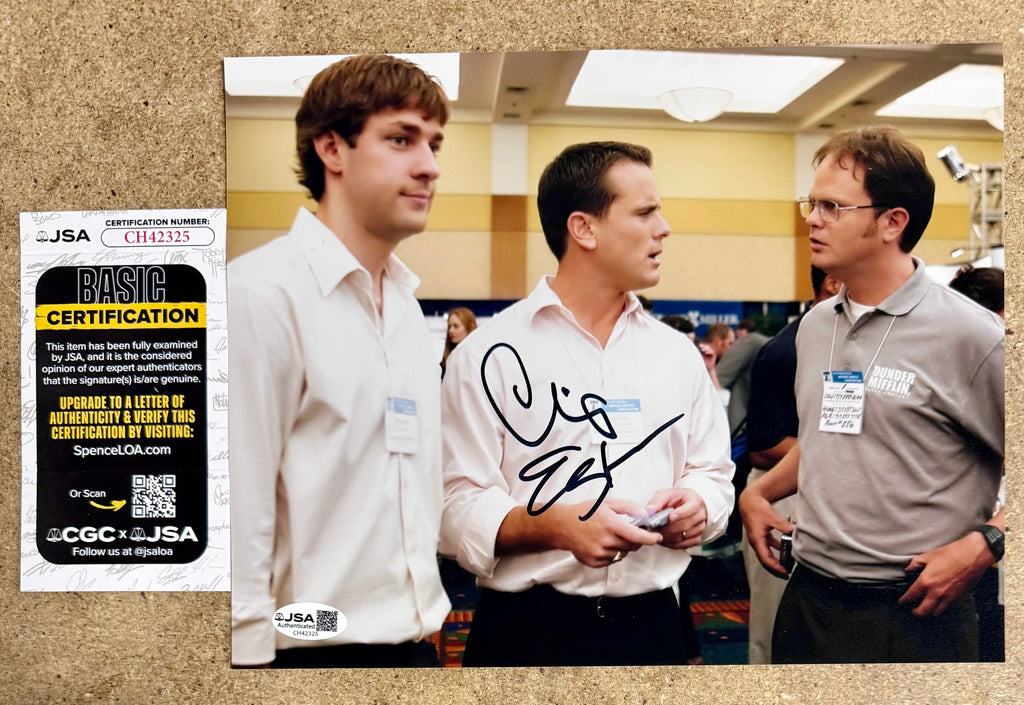 Charles “Chip” Esten Signed Josh Porter The Office 8x10 Photo With JSA COA
