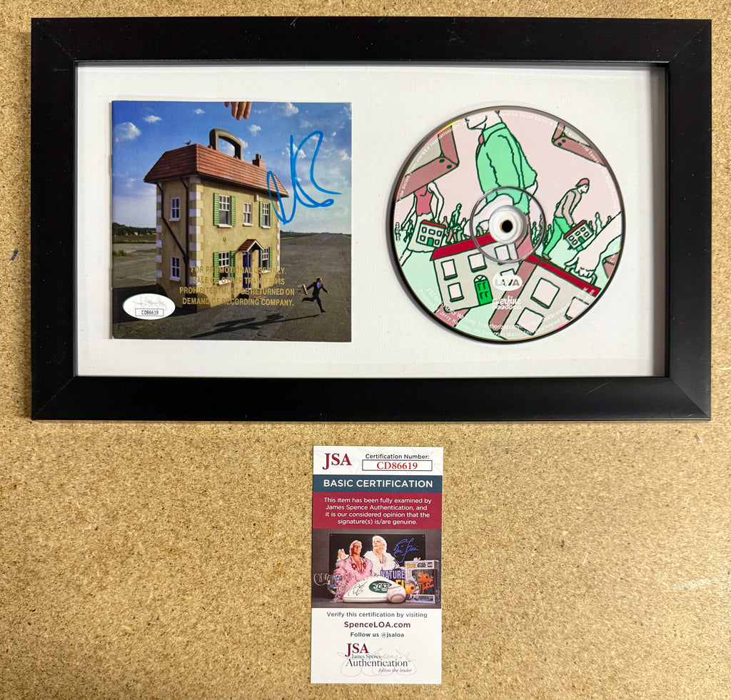 Marc Roberge Signed O.A.R. “Stories Of A Stranger” (2005) Framed CD With JSA COA