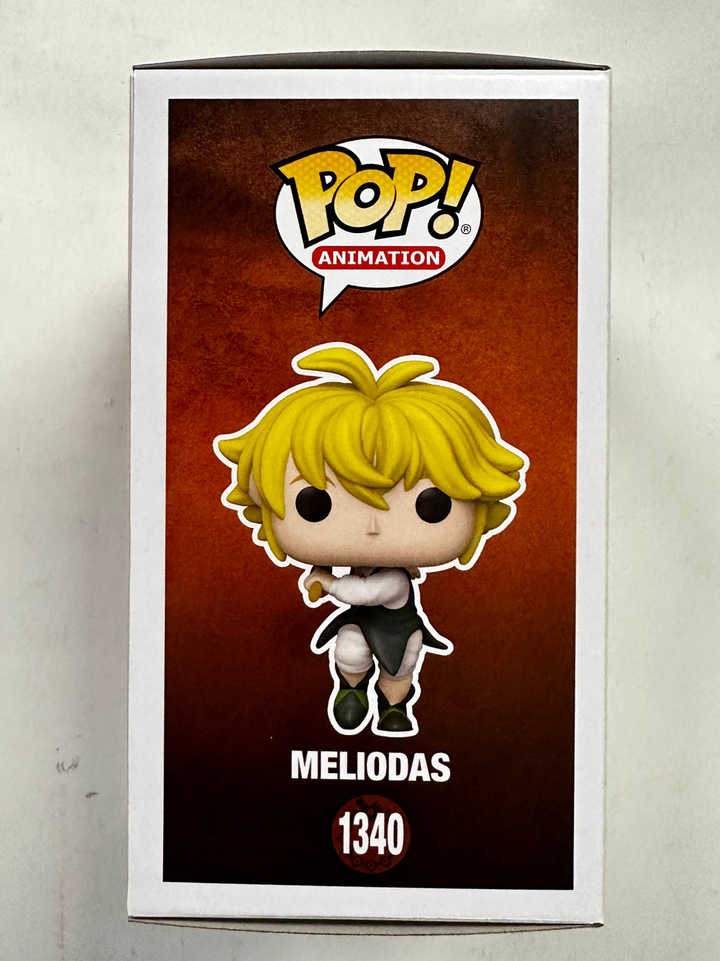 Funko Pop! Animation Meliodas (Full Counter) #1340 Seven Deadly Sins Captain 2023