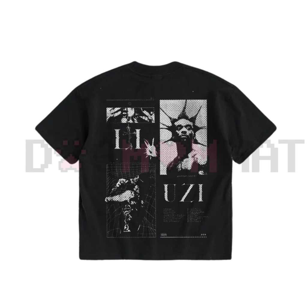 MONO Uziii Double-Sided Heavy Cotton Graphic Tee