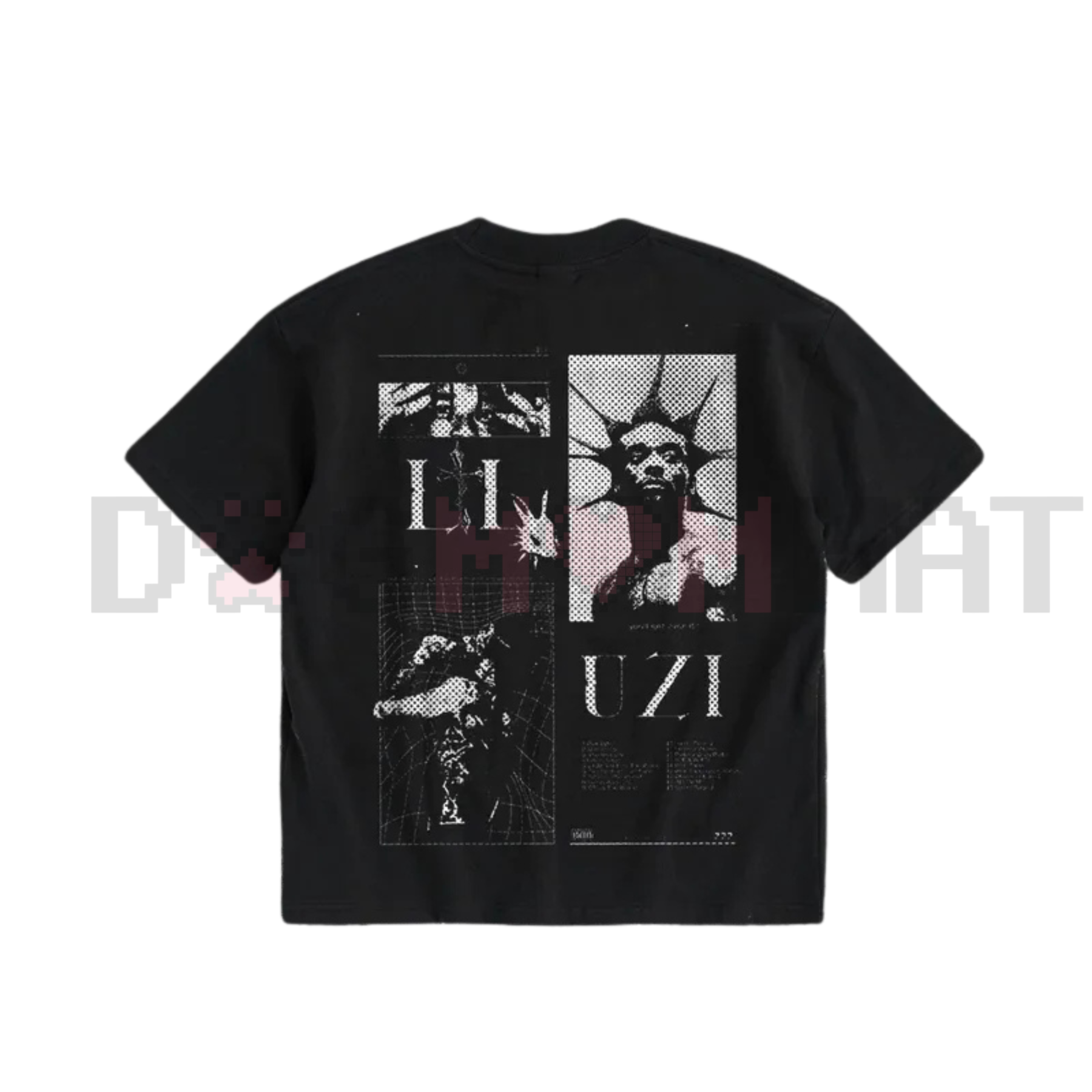 MONO Uziii Double-Sided Heavy Cotton Graphic Tee