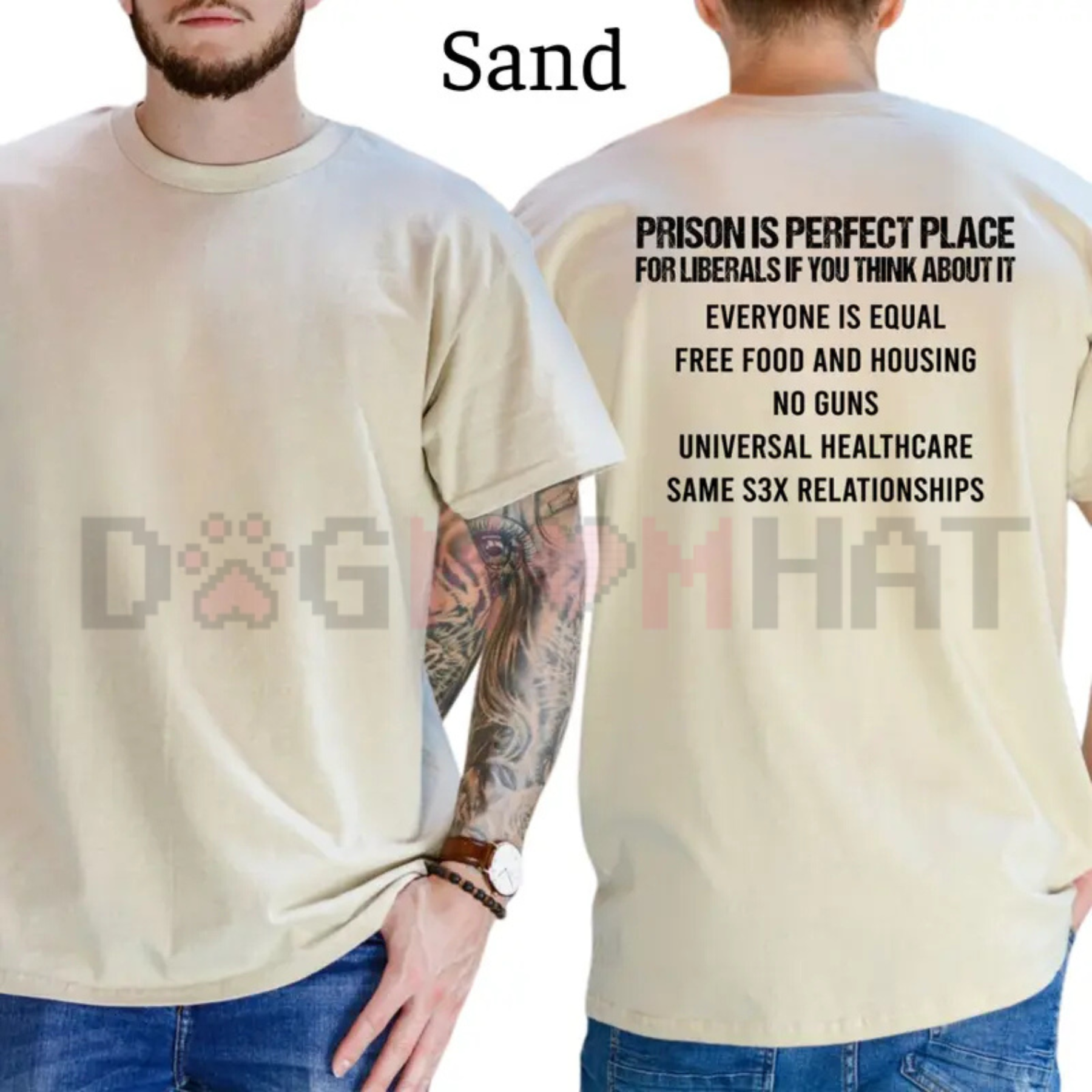 "Prison Is Perfect Place For Liberals" T-Shirt