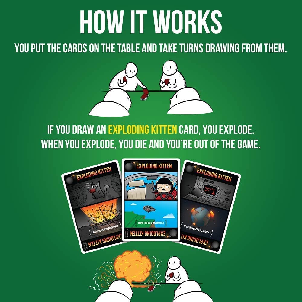 Exploding Kittens: Streaking Kittens Expansion