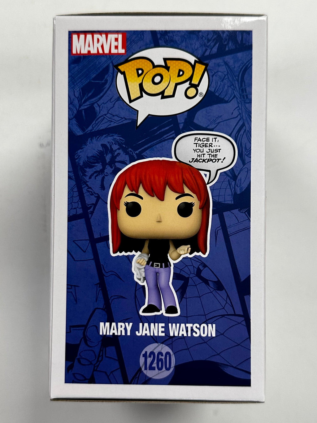 Funko Pop! Marvel Mary Jane Watson #1260 Spider-Man Comics EE 2023 Exclusive