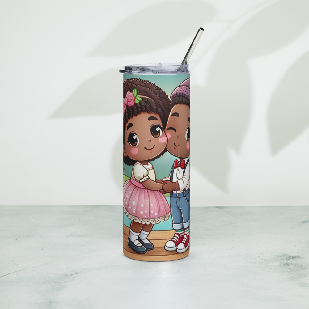 Couple On Dock Tumbler