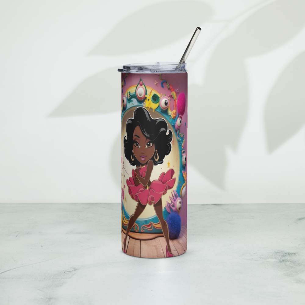 Her Power, Her Voice Metal Tumbler