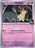 Team Rocket's Mimikyu 087 - SV10 Destined Rivals