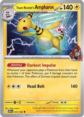 Team Rocket's Ampharos 074 - SV10 Destined Rivals Reverse Holofoil