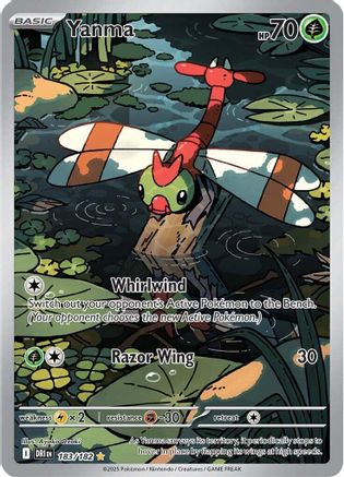 Yanma 183/182 - SV10 Destined Rivals Holofoil