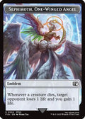 Emblem - Sephiroth, One-Winged Angel // Robot Warrior Double-Sided Token (FIN-24 // 12) - FINAL FANTASY Foil