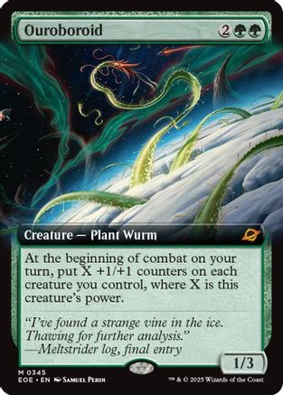 Ouroboroid (Extended Art) (EOE-345) - Edge of Eternities Foil