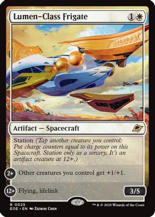 Lumen-Class Frigate (EOE-025) - Edge of Eternities Foil