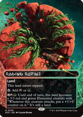 Raging Ravine (0035) (Borderless) (EOS-035) - Edge of Eternities: Stellar Sights Foil