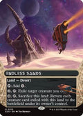Endless Sands (0008) (Borderless) (EOS-015) - Edge of Eternities: Stellar Sights Foil