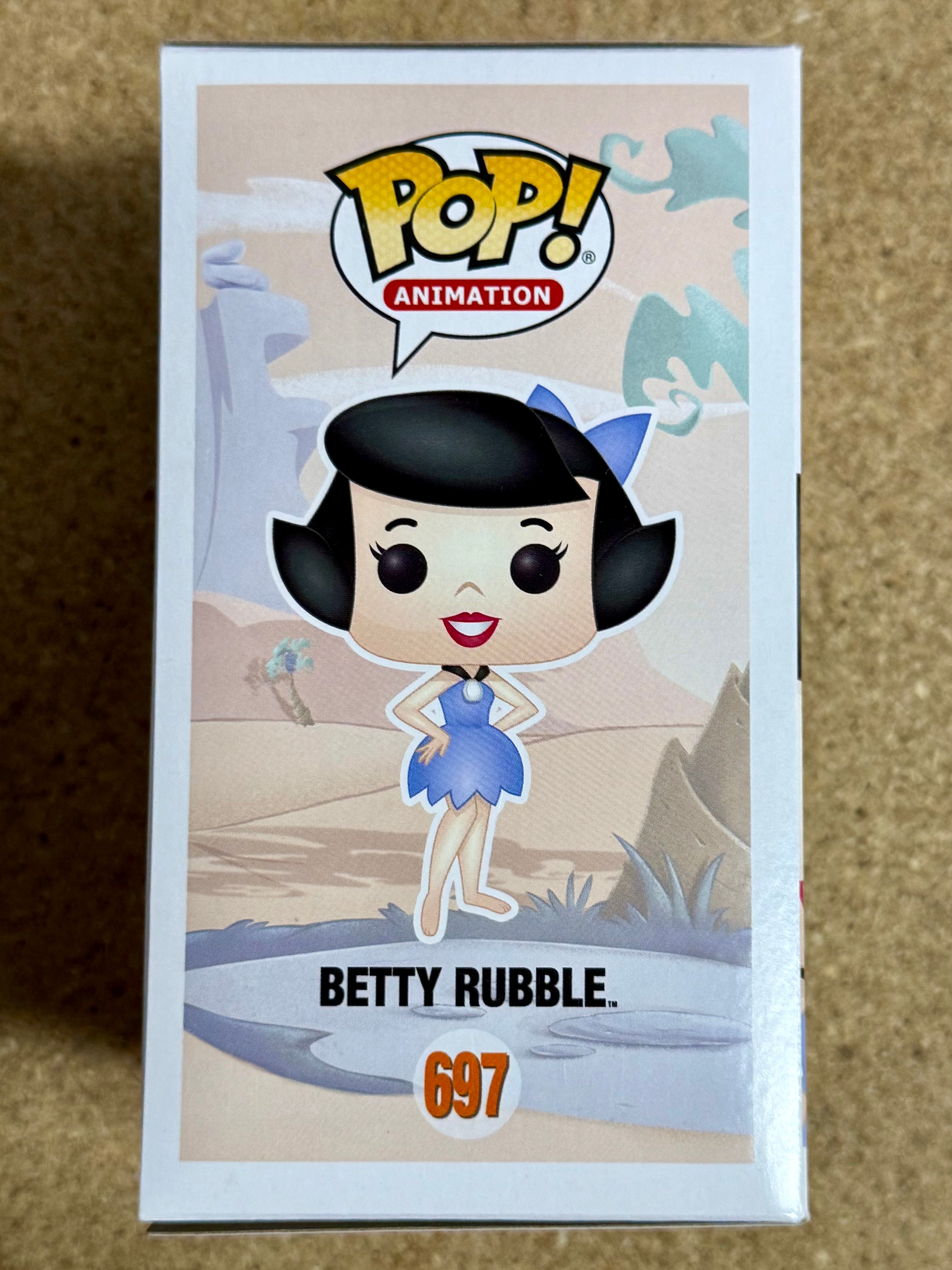 Rosie O’Donnell Signed Flintstones Betty Rubble Funko Pop! #697 With PSA COA