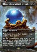 Chaos Shrine's Black Crystal (Borderless) (FIC-445) - Commander: FINAL FANTASY Foil