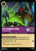 The Horned King - Triumphant Ghoul (49/204) - Whispers in the Well Cold Foil