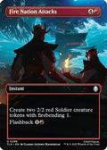 Fire Nation Attacks (Borderless) (TLA-299) - Avatar: The Last Airbender Foil