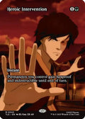 Heroic Intervention (Borderless) (TLE-043) - Avatar: The Last Airbender: Eternal-Legal Foil