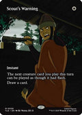 Scout's Warning (Borderless) (TLE-006) - Avatar: The Last Airbender: Eternal-Legal