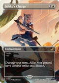 Sokka's Charge (Borderless) (TLE-066) - Avatar: The Last Airbender: Eternal-Legal Foil