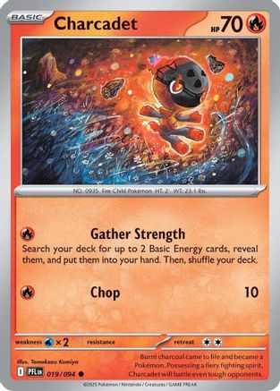 Charcadet 019 - ME02 Phantasmal Flames Reverse Holofoil