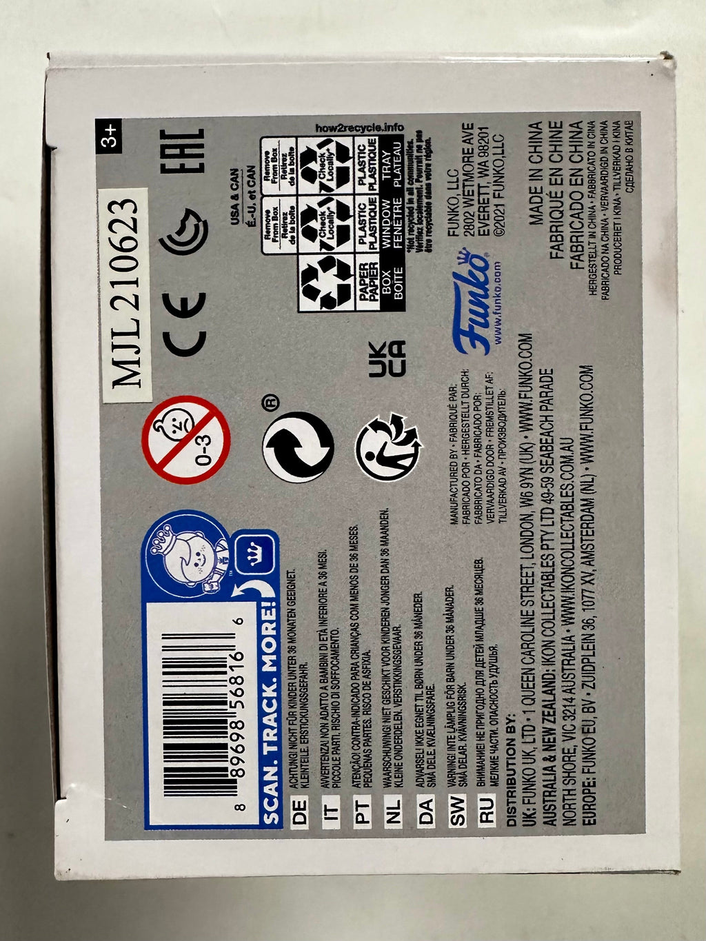 Funko Pop! Ad Icons Pan Am Airways Stewardess With White Bag #142 Vaulted 2021