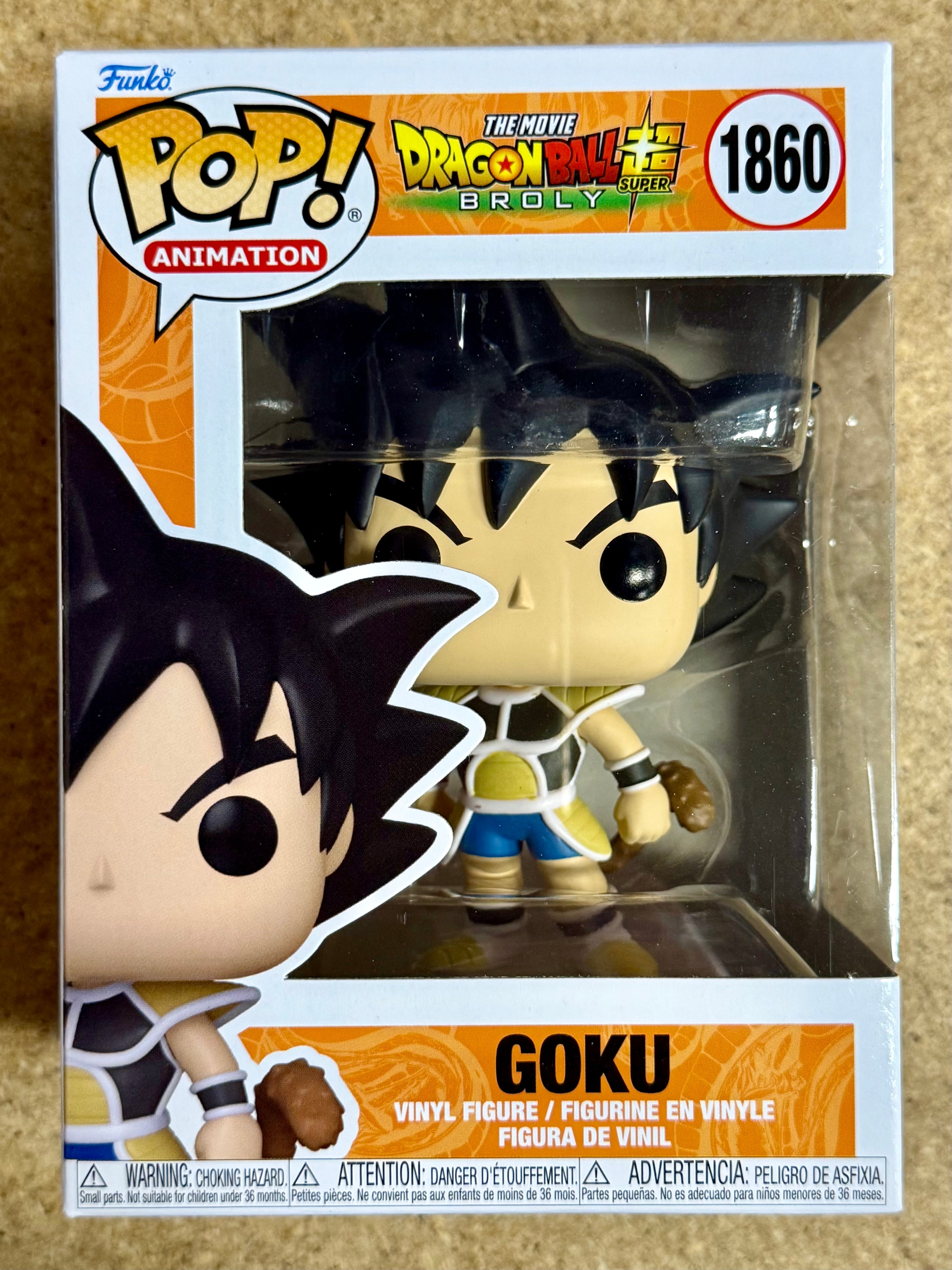 Funko Pop! Animation Goku #1860 Dragon Ball Super Broly The Movie 2024