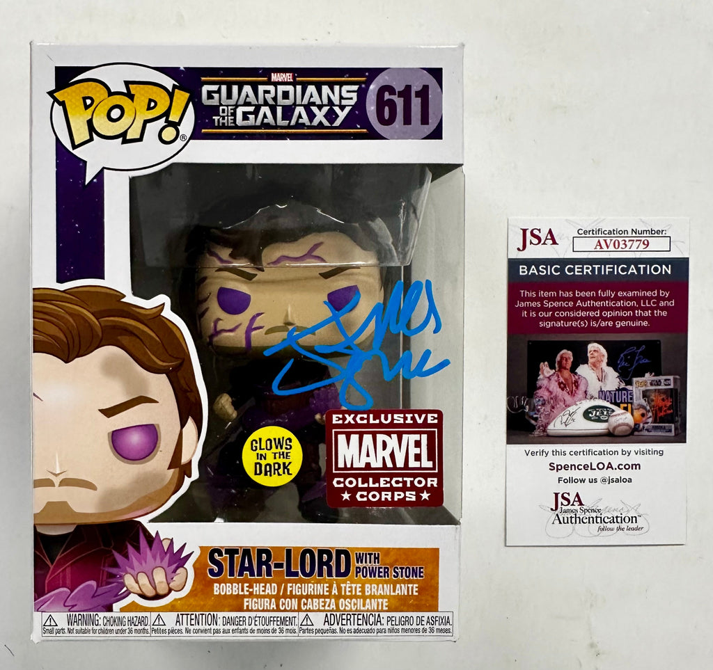 Director James Gunn Signed Funko Pop! Marvel #611 Star-Lord Guardians Of The Galaxy GOTG 2023 With JSA COA