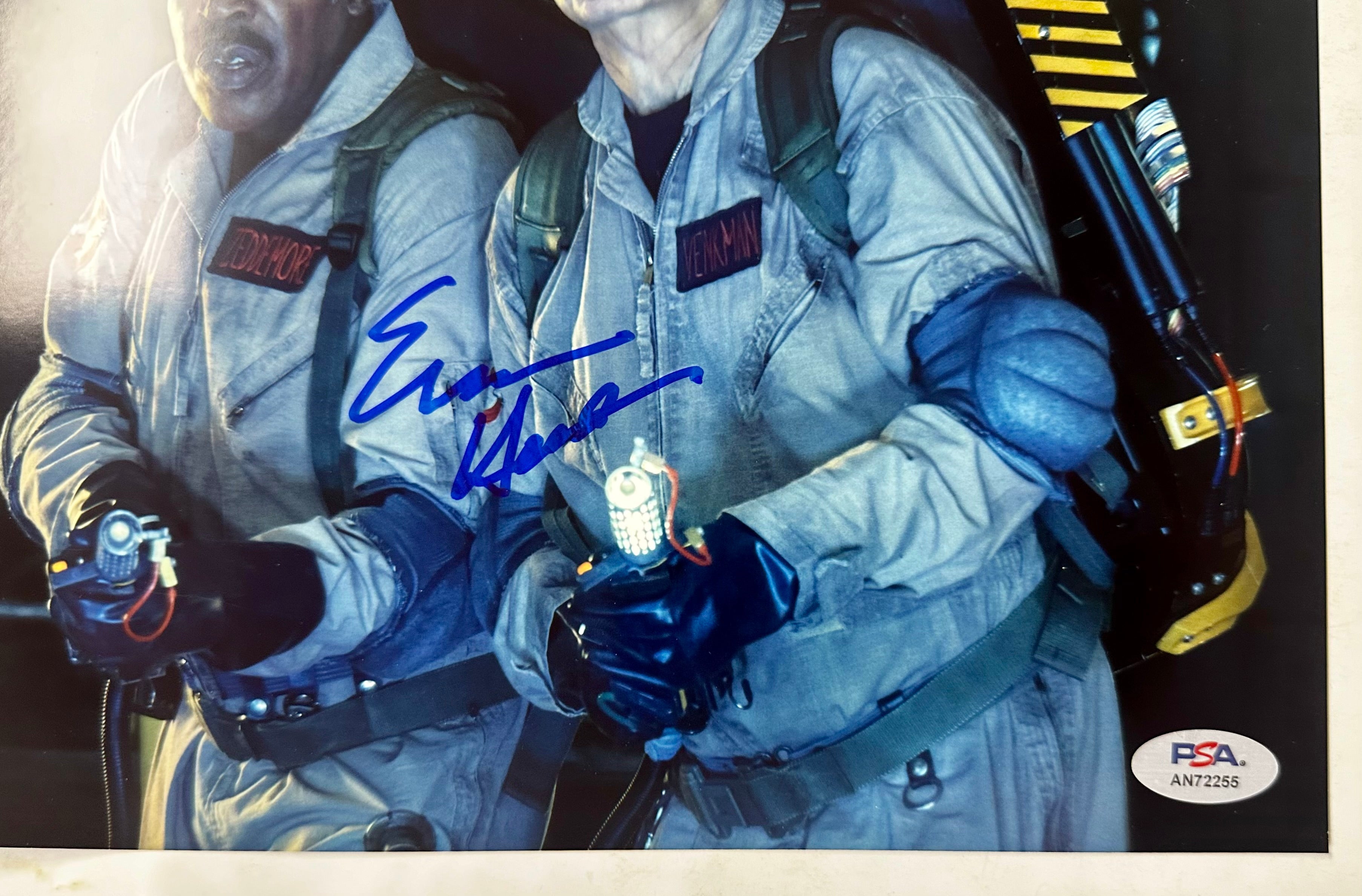 Ernie Hudson Signed Ghostbusters Winston Zeddemore 8x10 Photo With PSA/DNA COA