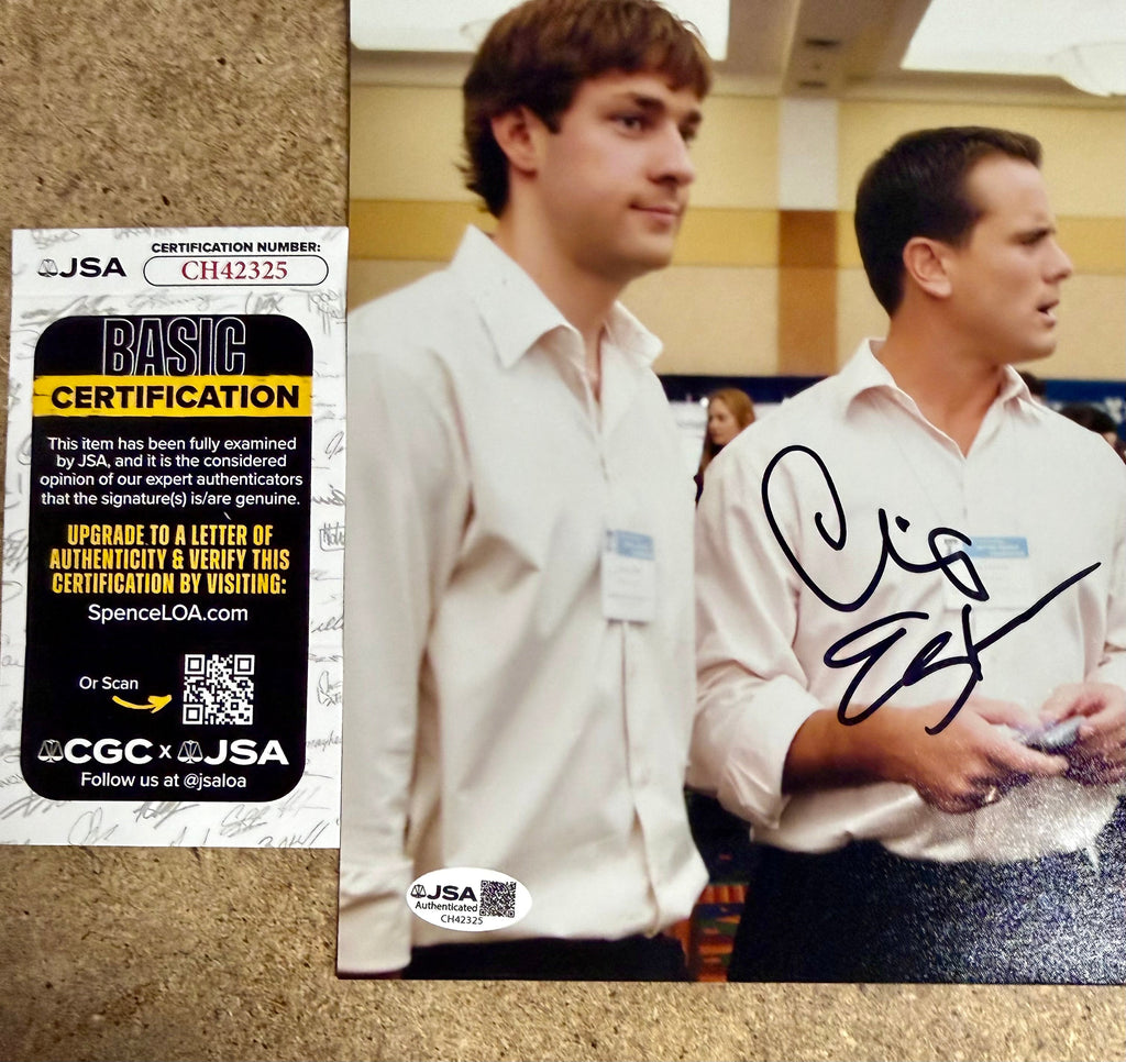 Charles “Chip” Esten Signed Josh Porter The Office 8x10 Photo With JSA COA