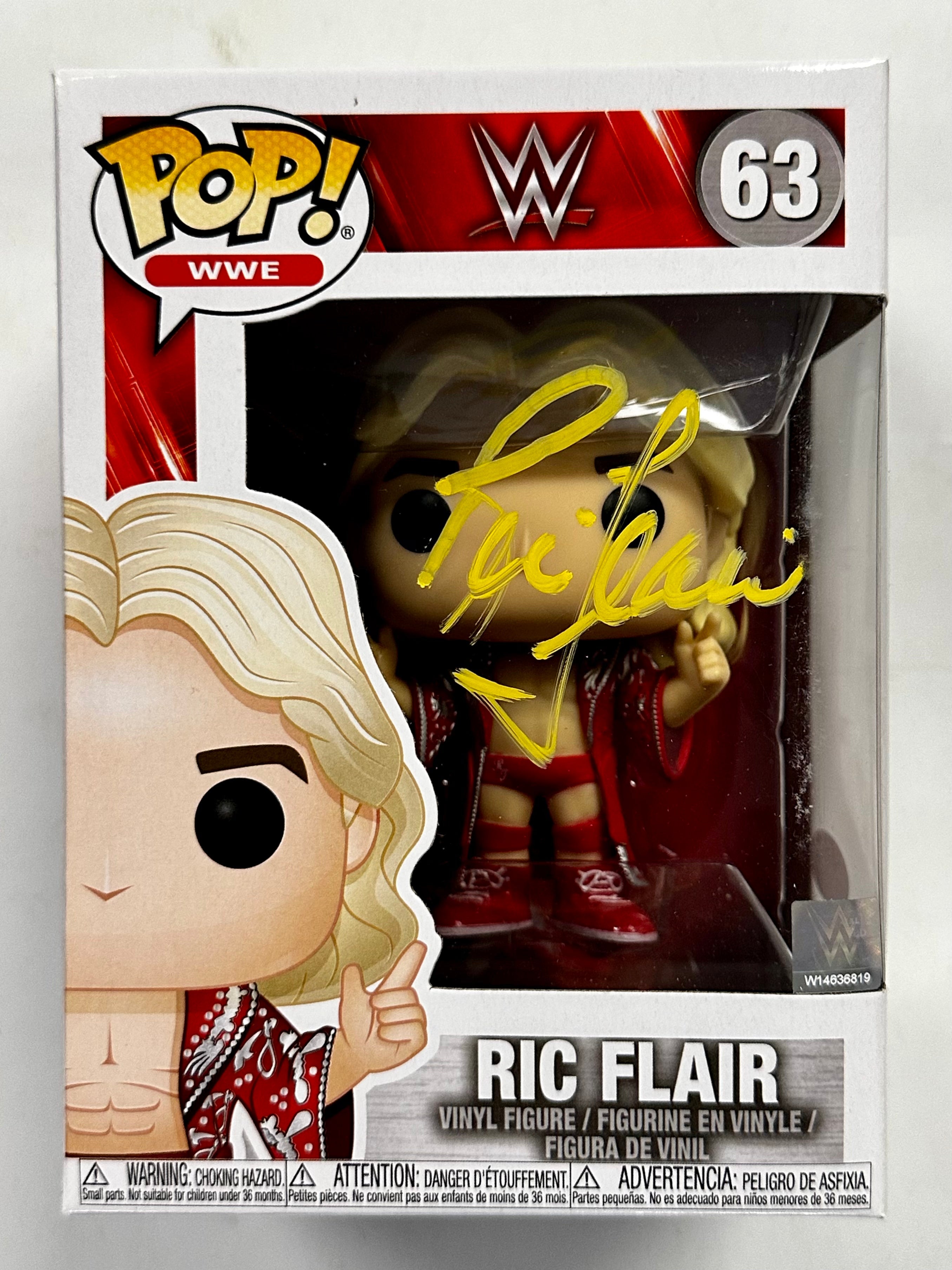 Ric Flair Signed WWE Wrestling 16X Champion Vaulted Funko Pop! With JSA COA