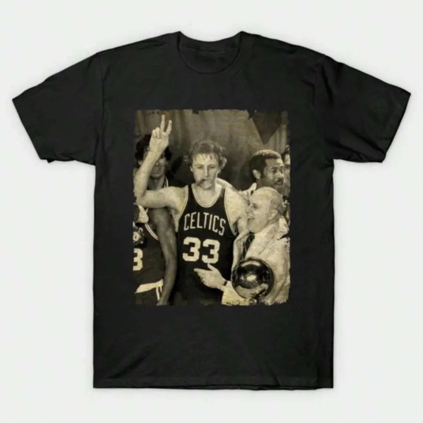 Larry Bird Retro 90s Graphic T-Shirt
