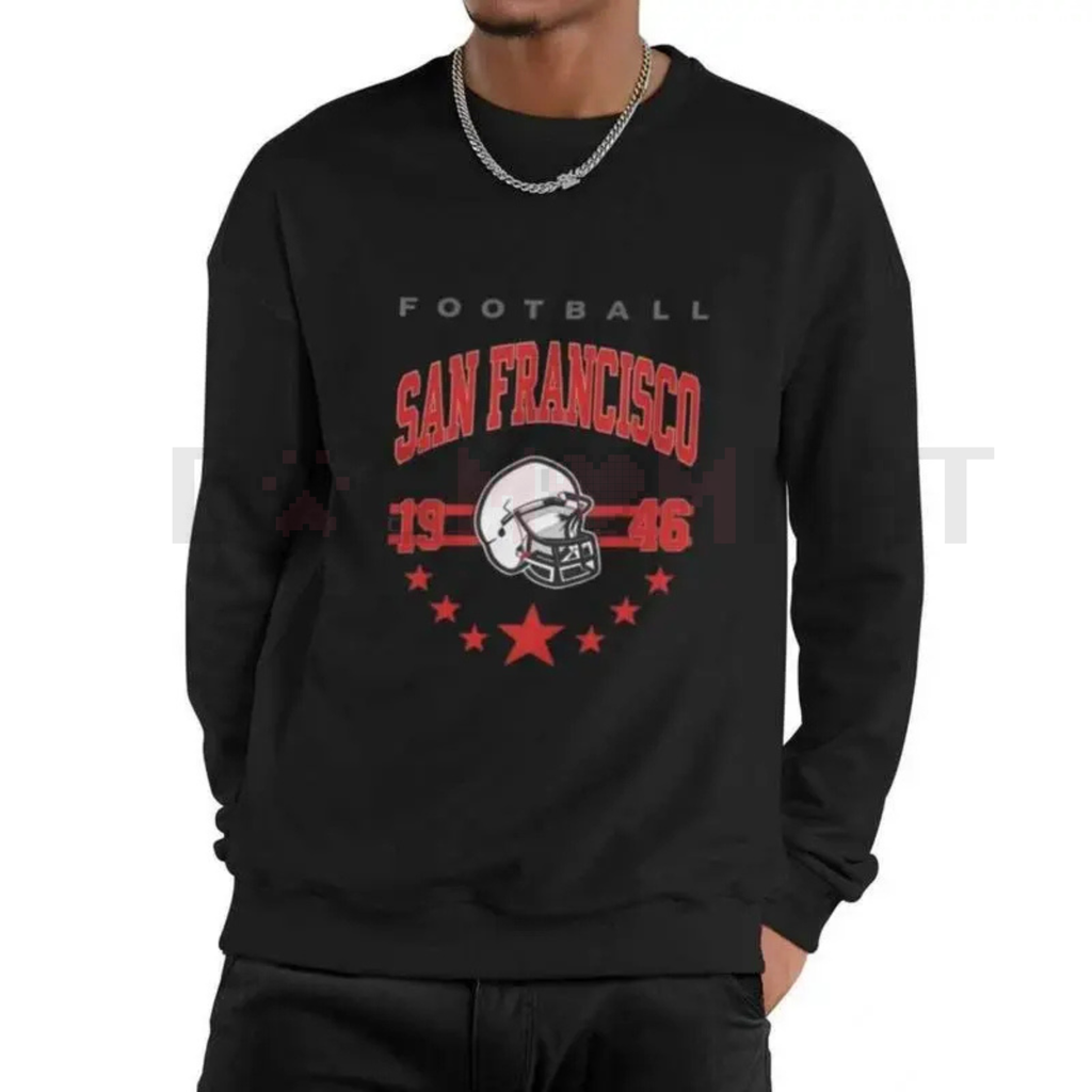 90s All Team Football Sweatshirt – Vintage 1960 Football Sweatshirt, Cowboy Sweatshirt