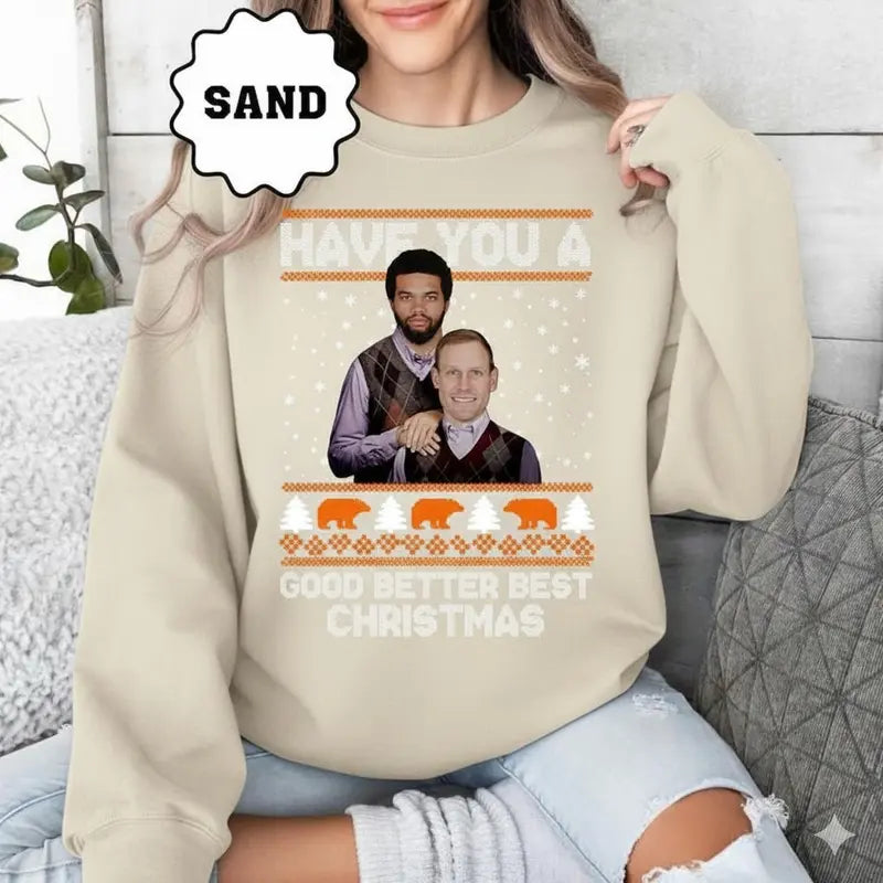 Caleb Williams & Ben Johnson Ugly Christmas Sweater