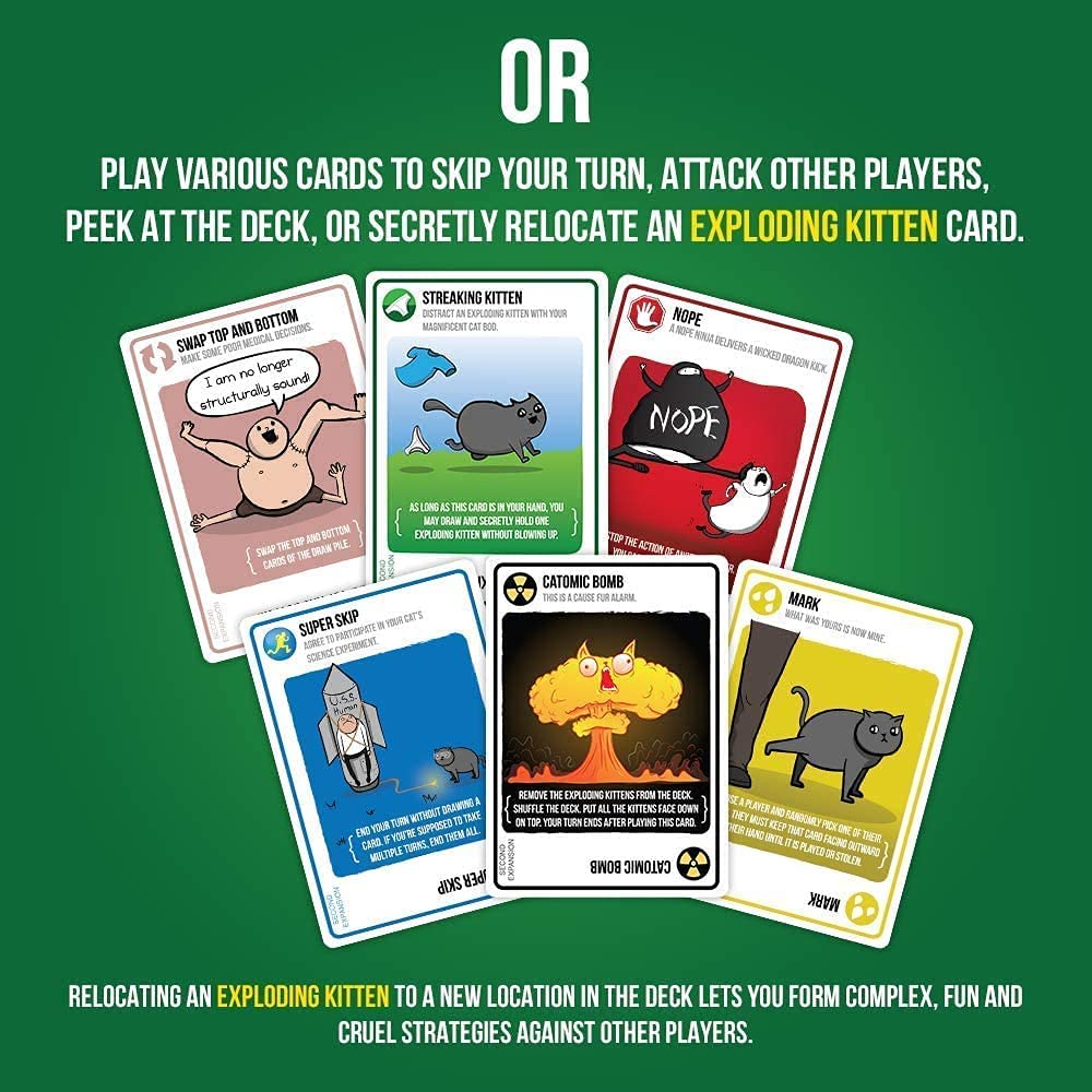 Exploding Kittens: Streaking Kittens Expansion