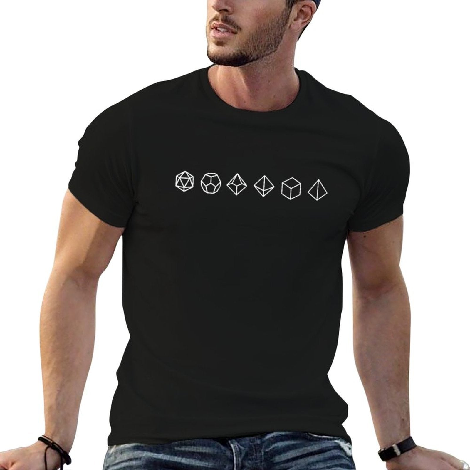 Dungeons And Dragons Dice  Soft T-Shirt