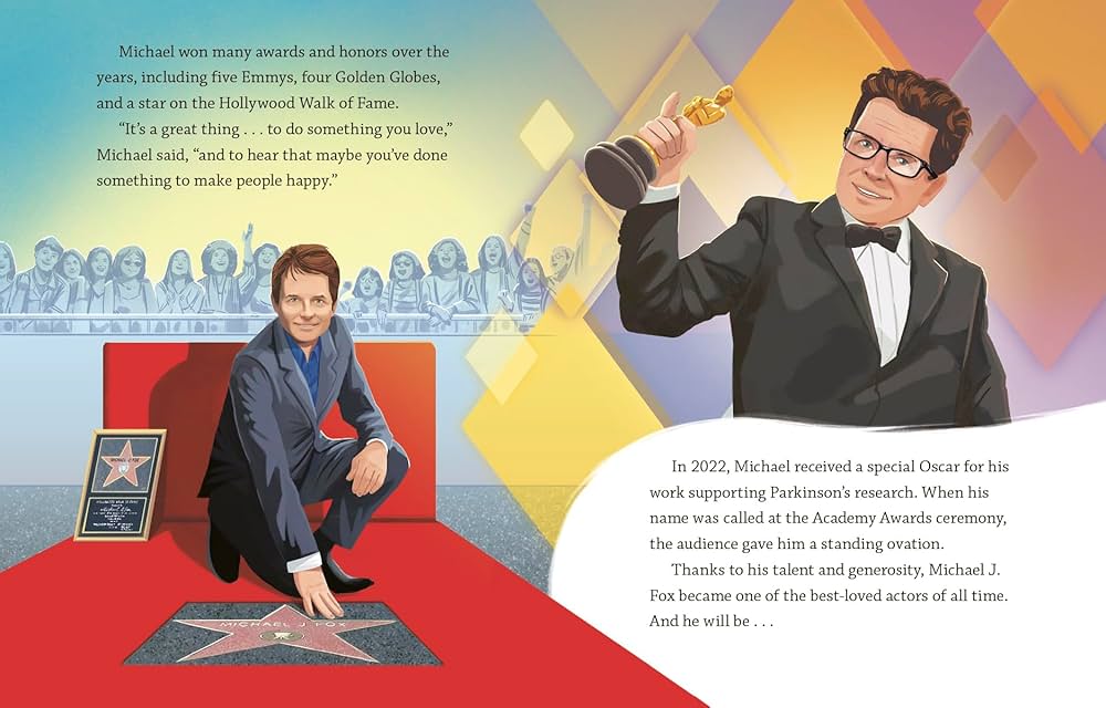 'Michael J. Fox: A Little Golden Book Biography' [2025]