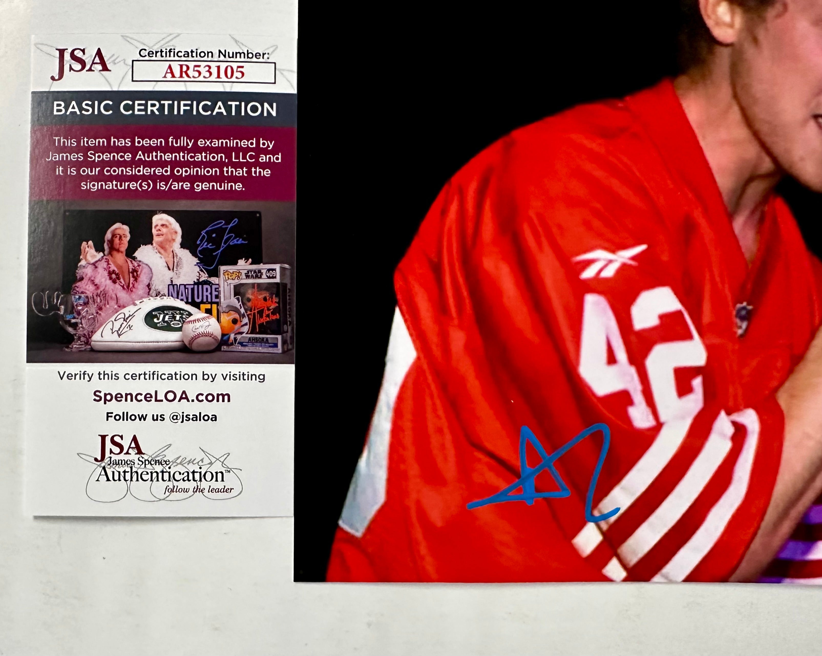 Rapper Asher Roth Signed 8x10 Photo With JSA COA I Love College Party Rap