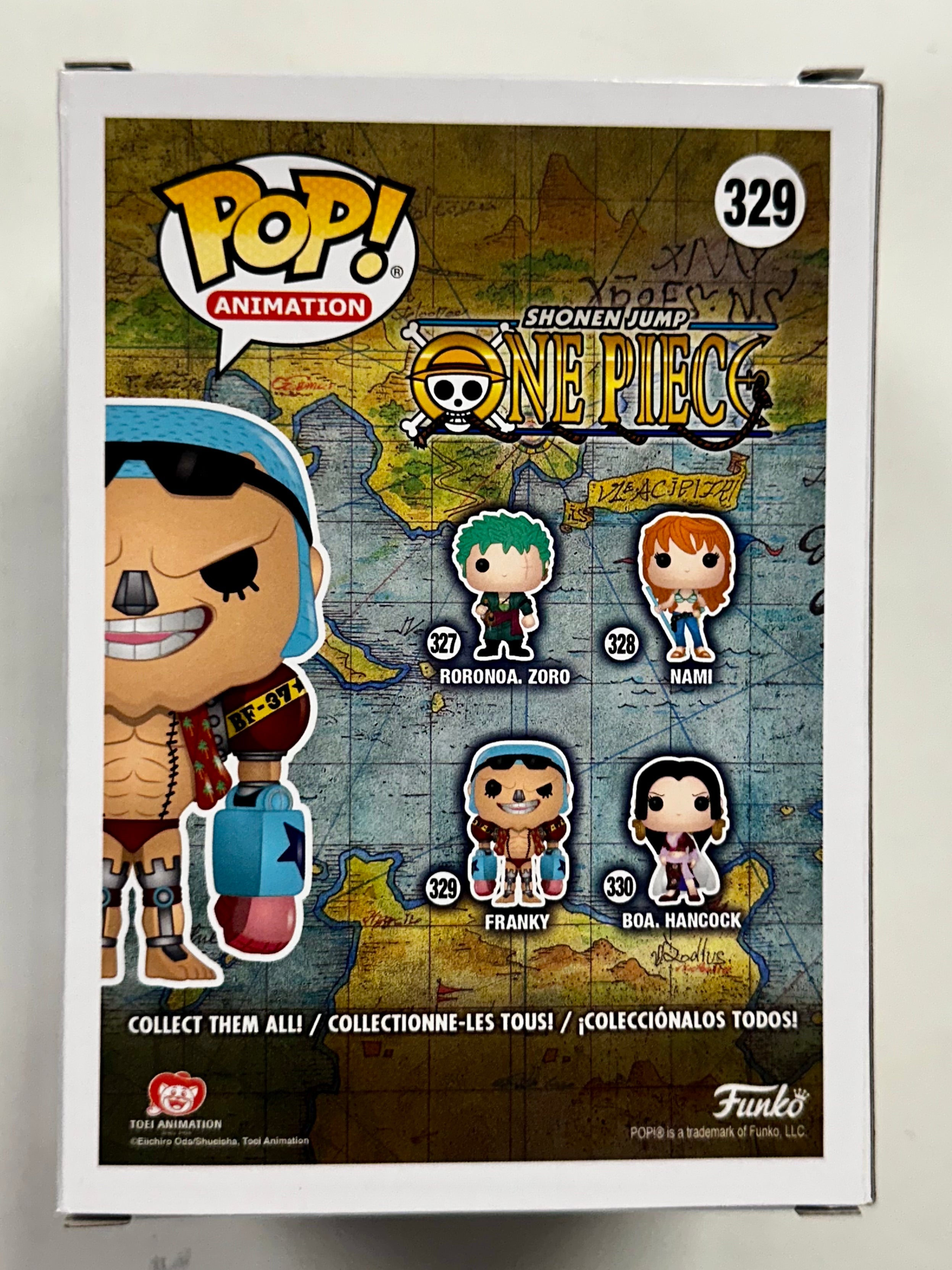 Funko Pop! Animation Franky #329 One Piece 2023 Straw Hat Pirates Shipwright